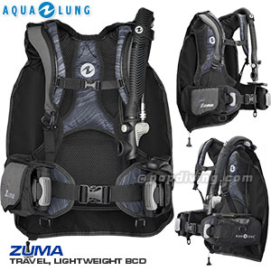 AQUALUNG Zuma Midnight BCD travel light