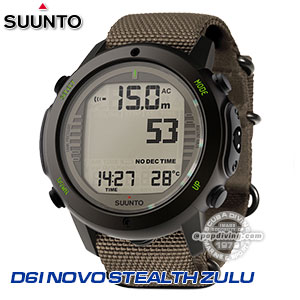 Suunto Dive Computer D6i Novo Stealth Zulu