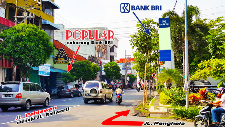 Lokasi Toko Popular