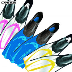 Cressi Pluma full foot fins